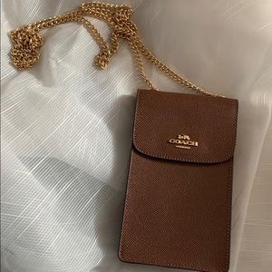 Coach cell phone purse